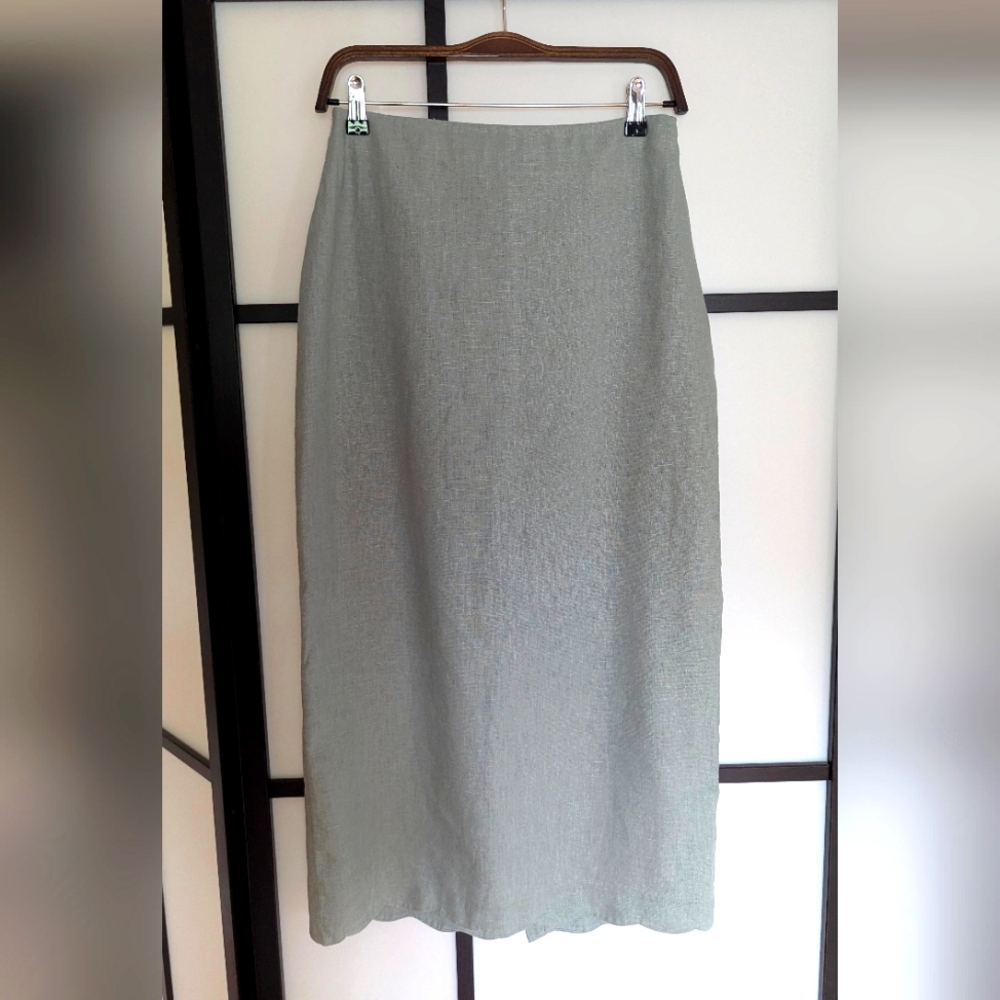 100% Linen/Cotton Skirt. Abercrombie. Small/Tall.